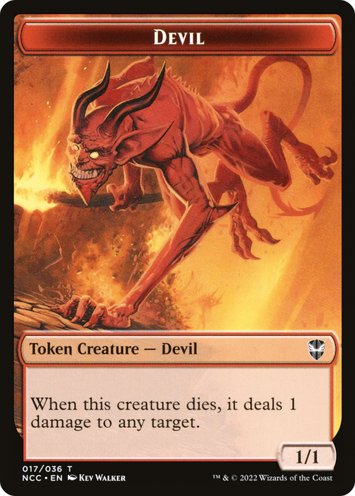 Devil (TNCC-017) - common - Foil