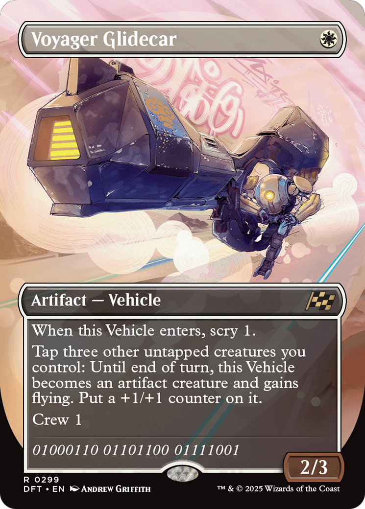 Voyager Glidecar (DFT-299) - rare (Borderless)
