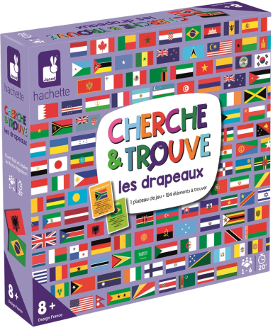 Cherche et Trouve: Drapeaux (multilingue)