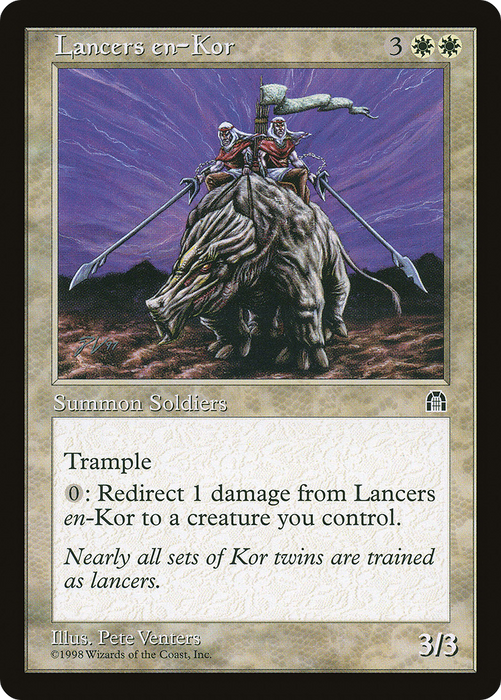 Lancers en-Kor (STH-008) - uncommon