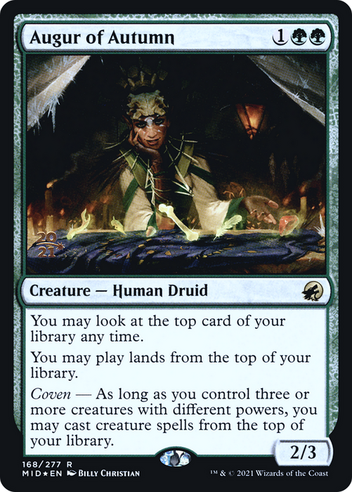 Augur of Autumn (PRE-168S) - rare - Foil
