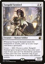 Sungold Sentinel (MID-037) - rare - Foil