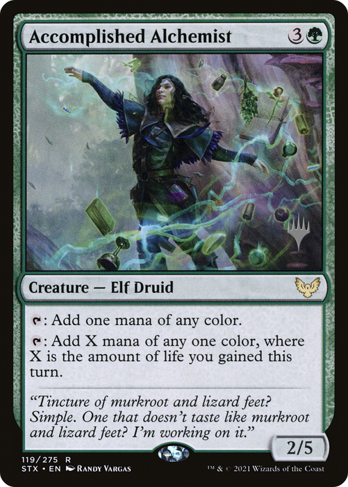 Accomplished Alchemist (PPSTX-119P) - rare