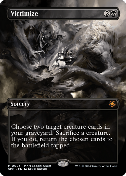 Victimize (SPG-023) - mythic (Borderless) - Foil