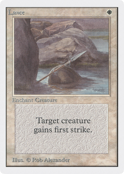 Lance (2ED-028) - uncommon