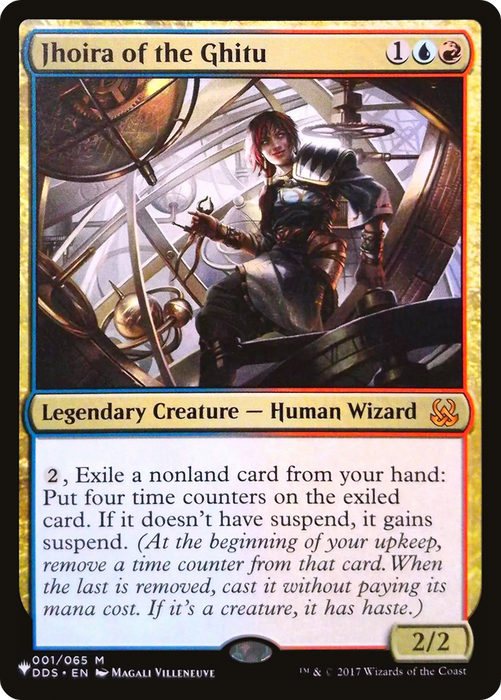 Jhoira of the Ghitu (LIST-DDS-1) - mythic