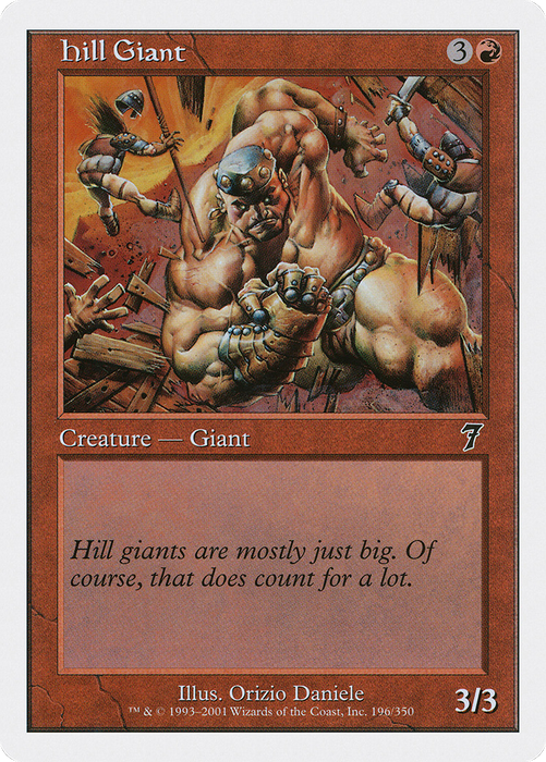 Hill Giant (7ED-196) - common