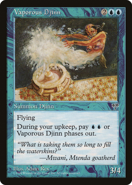 Vaporous Djinn (MIR-101) - uncommon