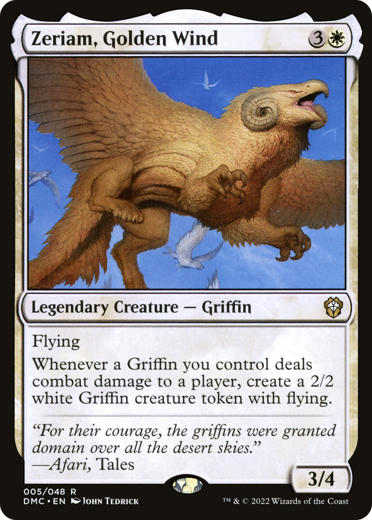 Zeriam, Golden Wind (DMC-005) - rare