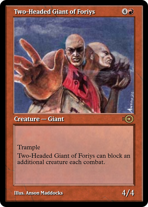Two-Headed Giant of Foriys (PRM-211) - rare - Foil