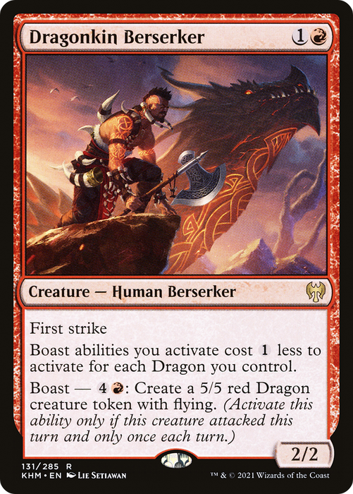 Dragonkin Berserker (KHM-131) - rare - Foil