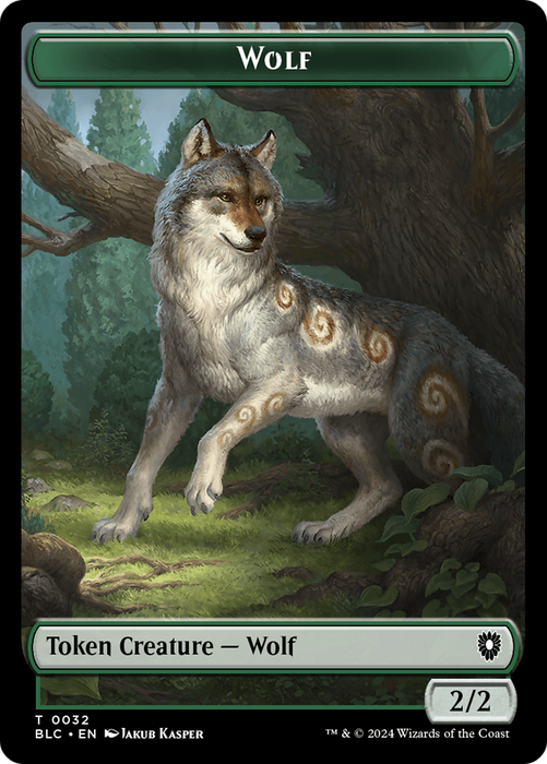 Wolf (TBLC-032) - common - Foil