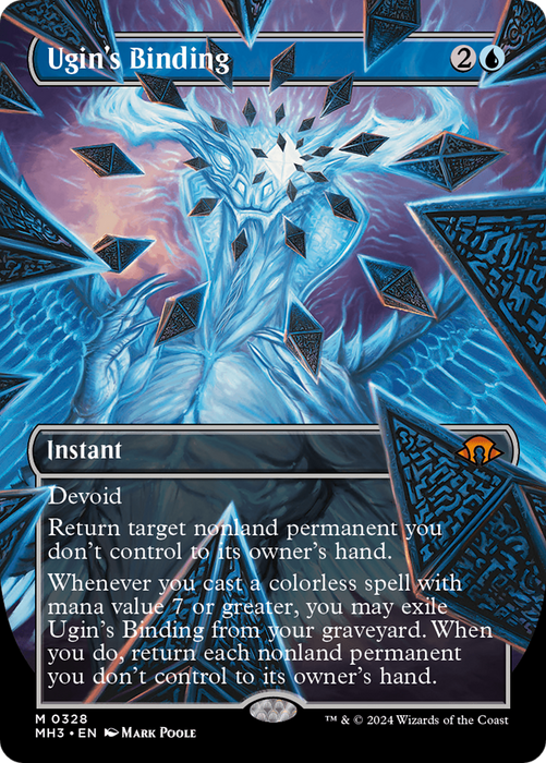 Ugin's Binding (MH3-328) - mythic (Borderless) - Foil