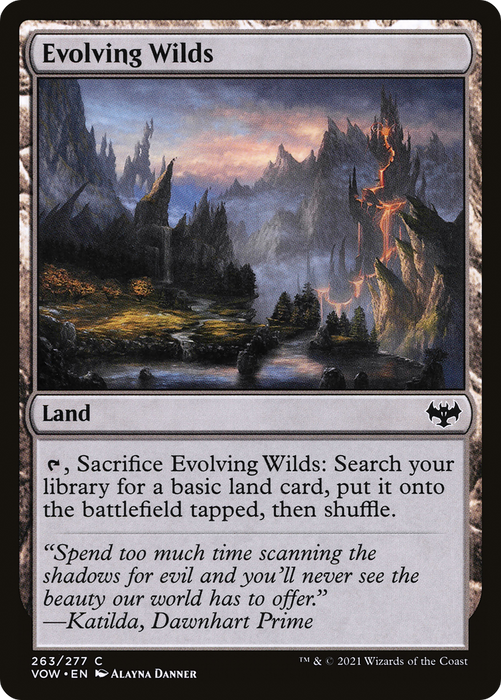 Evolving Wilds (VOW-263) - common - Foil