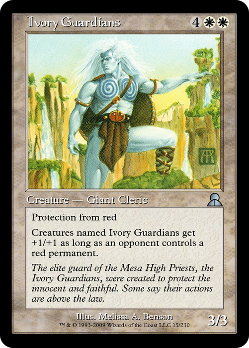 Ivory Guardians (ME3-015) - uncommon - Foil