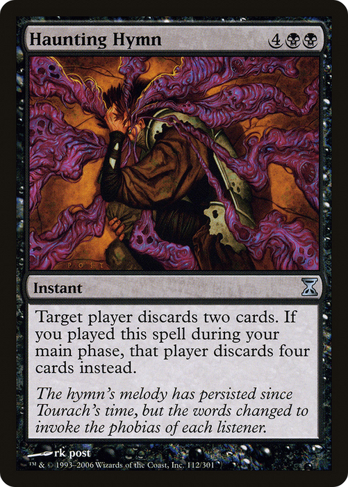 Haunting Hymn (TSP-112) - uncommon - Foil