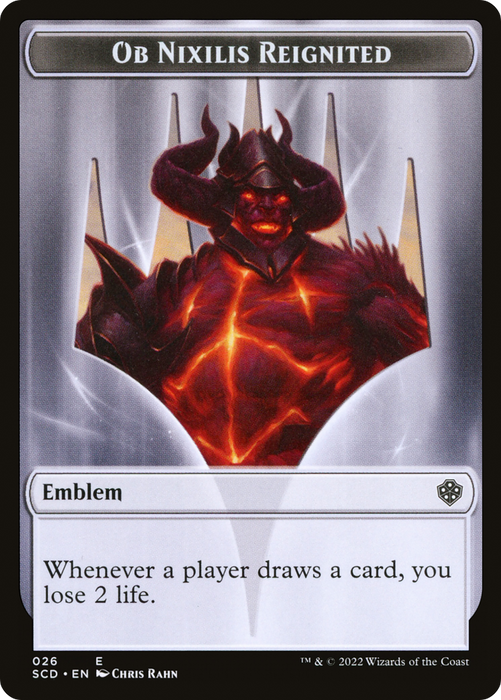 Ob Nixilis Reignited Emblem (TSCD-026) - common - Foil