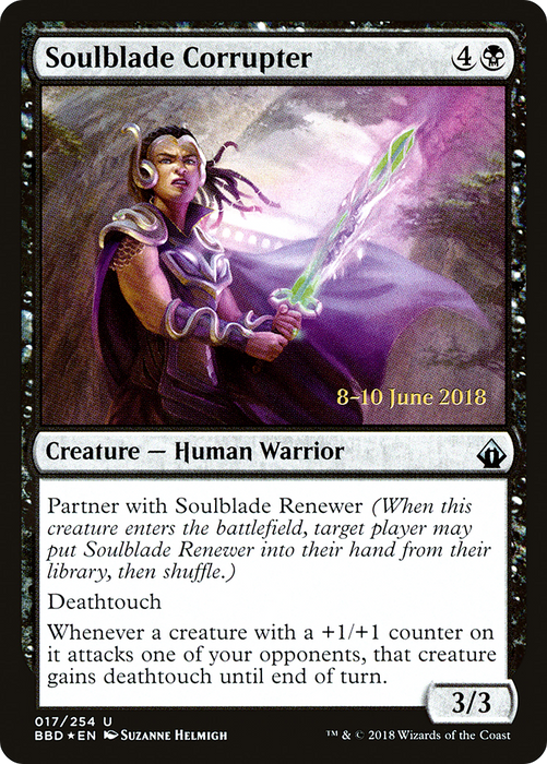 Soulblade Corrupter (LARP-17S) - uncommon - Foil