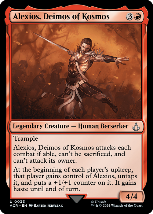 Alexios, Deimos of Kosmos (ACR-033) - uncommon