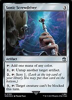 Sonic Screwdriver (WHO-789) - uncommon - Foil