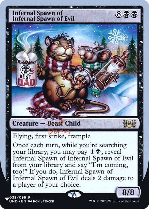 Infernal Spawn of Infernal Spawn of Evil (LIST-020) - rare - Foil