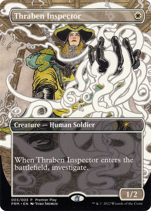 Thraben Inspector (PTP-003) - rare (Borderless)