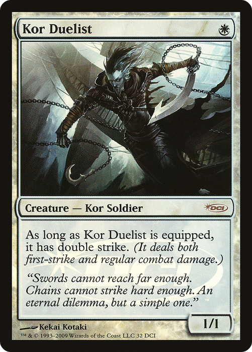 Kor Duelist (WPN-032) - rare - Foil