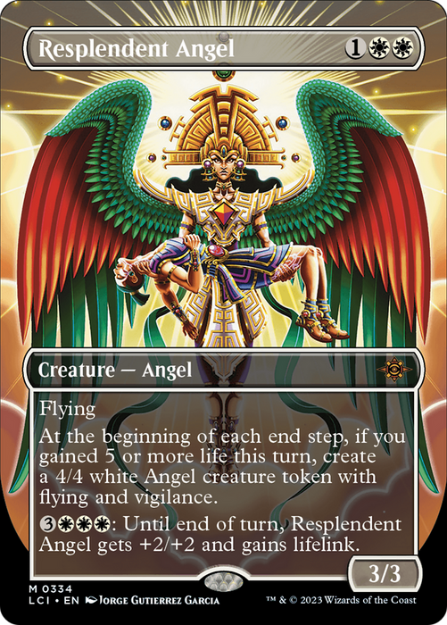 Resplendent Angel (LCI-334) - mythic (Borderless)