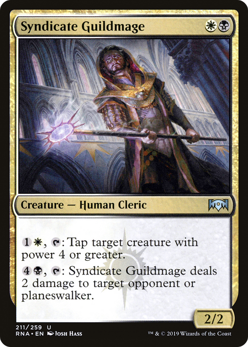 Syndicate Guildmage (RNA-211) - uncommon - Foil