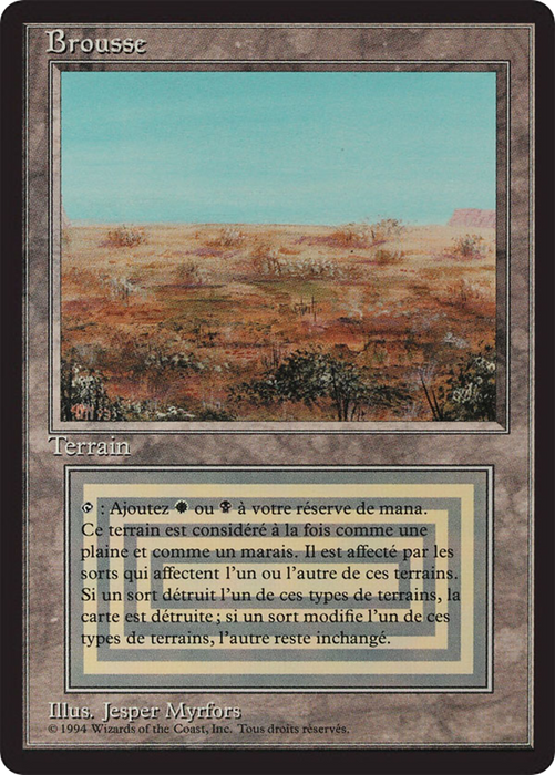 Scrubland (FBB-286) - rare