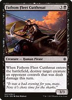 Fathom Fleet Cutthroat (XLN-107) - common - Foil