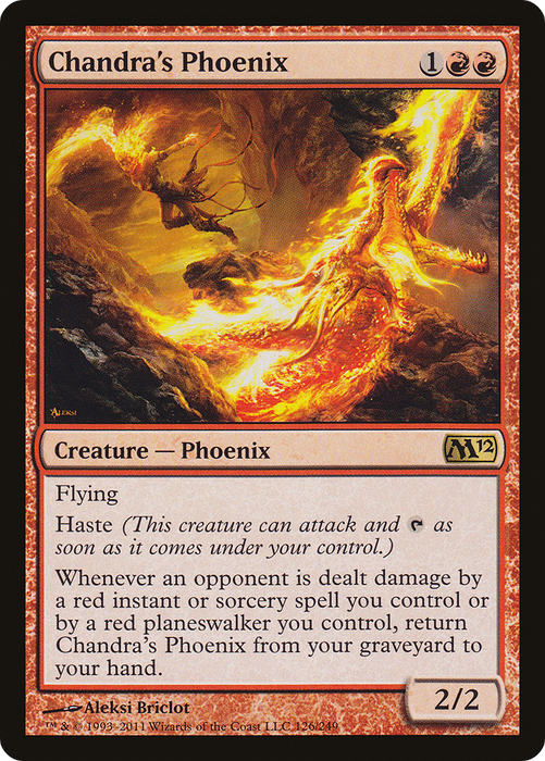 Chandra's Phoenix (M12-126) - rare - Foil