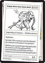 Brigid, Who's Seen Some Stuff (MB2PC-274) - rare