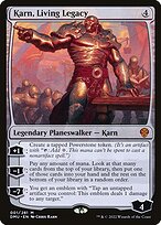 Karn, Living Legacy (DMU-001) - mythic - Foil