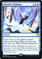 Alrund's Epiphany (PRE-41S) - mythic - Foil