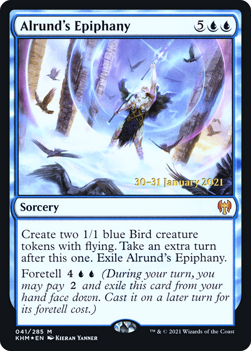 Alrund's Epiphany (PRE-41S) - mythic - Foil