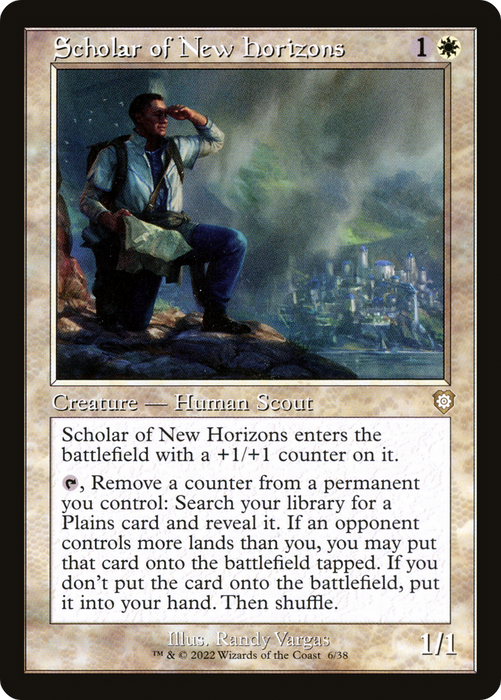 Scholar of New Horizons (BRC-006) - rare