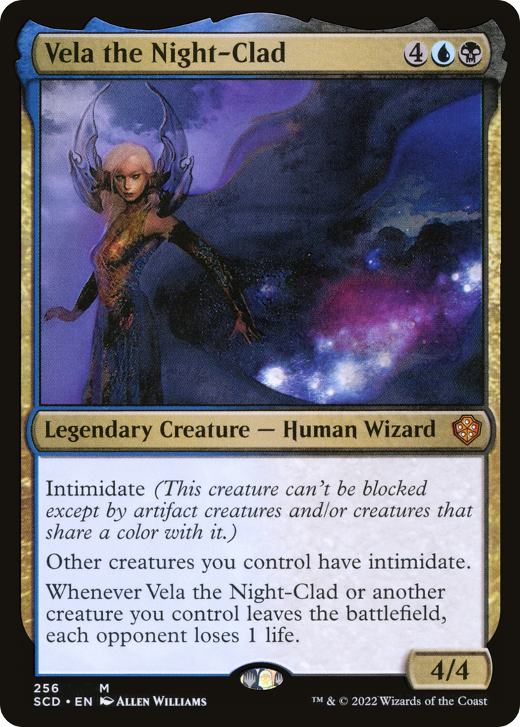 Vela the Night-Clad (SCD-256) - mythic