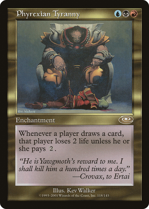 Phyrexian Tyranny (PLS-118) - rare