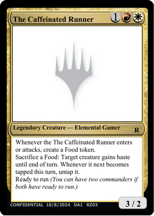 The Caffeinated Runner (UNK-RZ03D) - rare