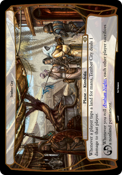 Tember City (PRM-44342) - rare - Foil