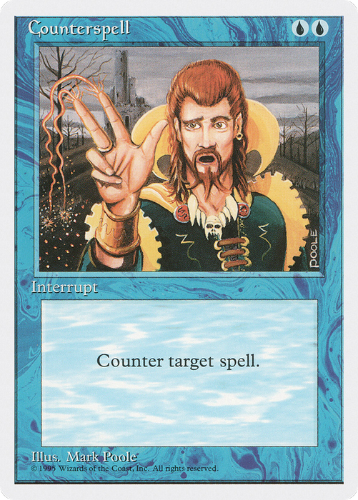 Counterspell (4ED-065) - uncommon