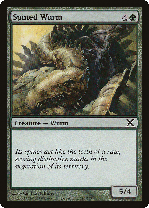 Spined Wurm (10E-298) - common