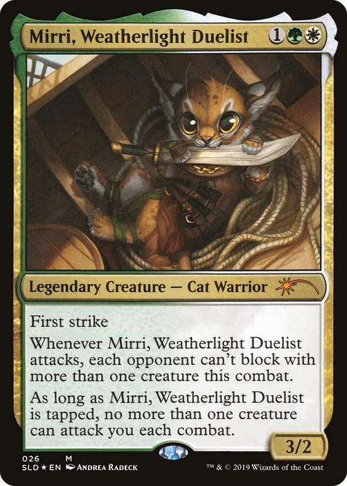 Mirri, Weatherlight Duelist (SLD-026) - mythic - Foil