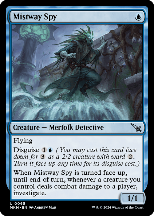 Mistway Spy (MKM-065) - uncommon - Foil