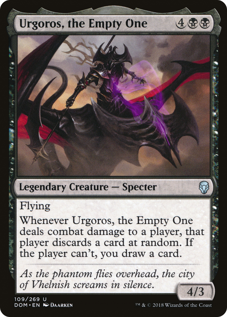 Urgoros, the Empty One (DOM-109) - uncommon - Foil