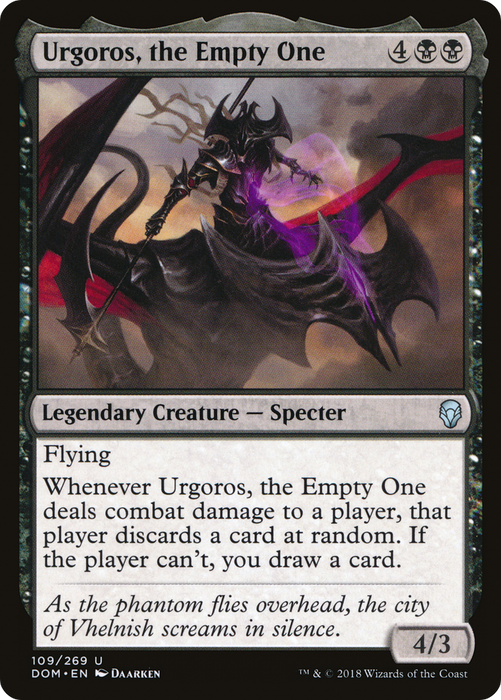 Urgoros, the Empty One (DOM-109) - uncommon - Foil