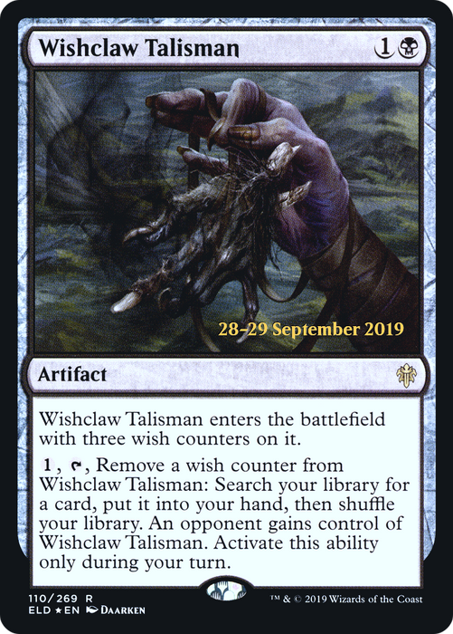 Wishclaw Talisman (PRE-110S) - rare - Foil