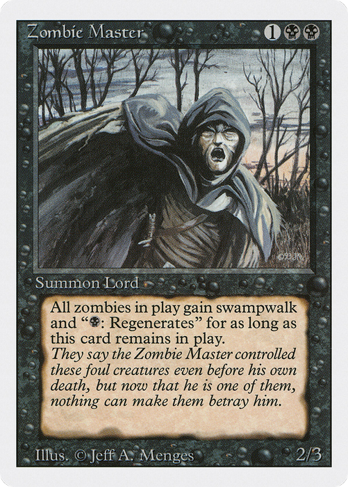 Zombie Master (3ED-138) - rare