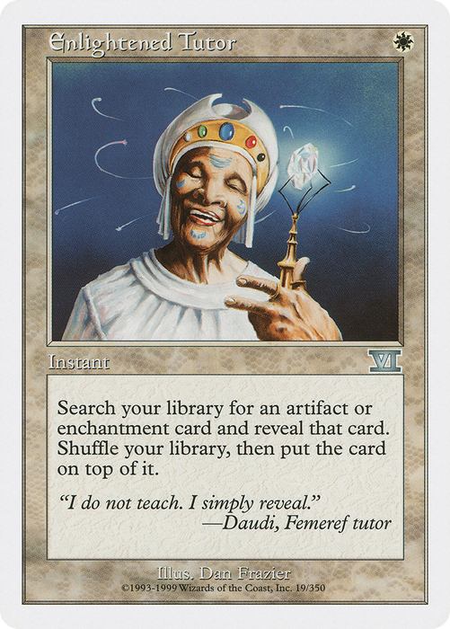 Enlightened Tutor (6ED-019) - uncommon